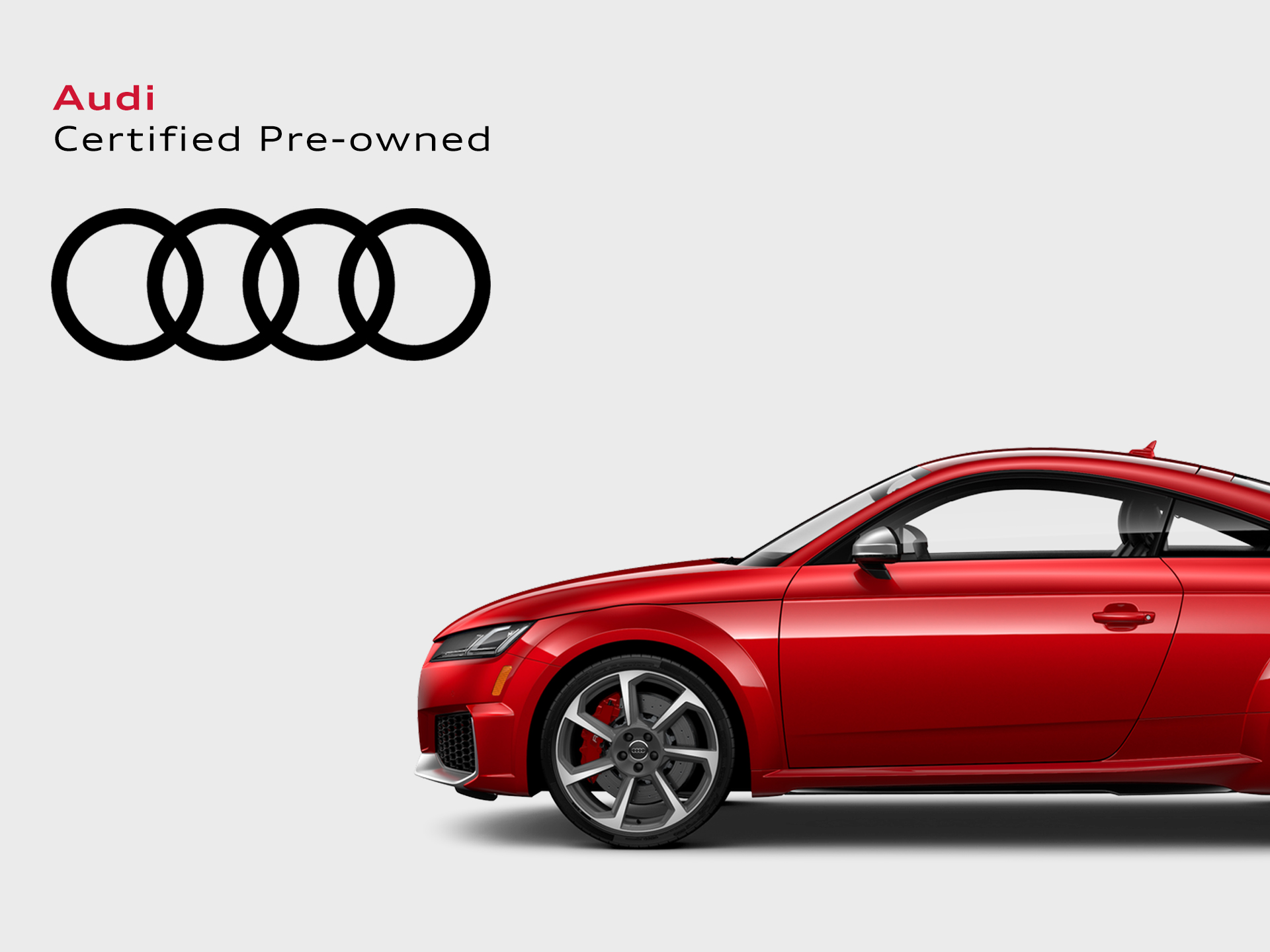 Teaser tile for the Audi: Certified Pre-owned Program